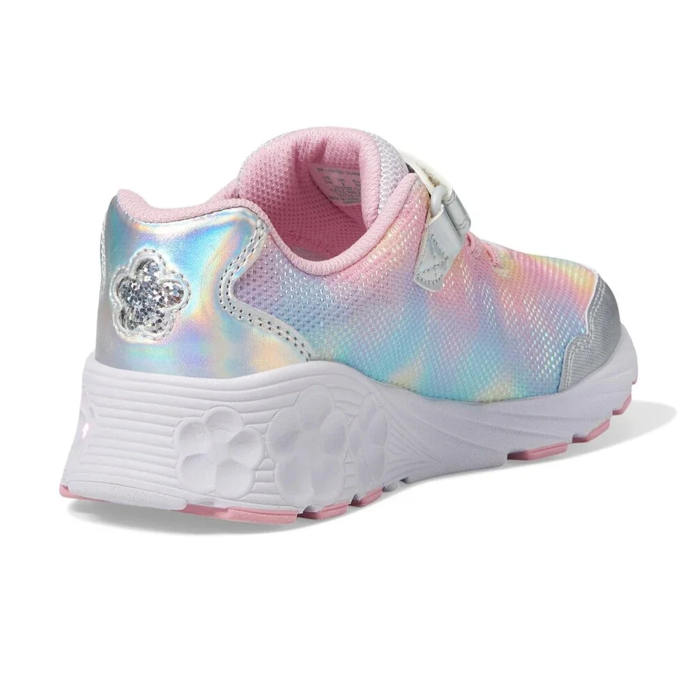 Stride Rite Lighted Glimmer 2.0 CG037302 Girls 2 Wide Multi Casual Shoes RHS9470